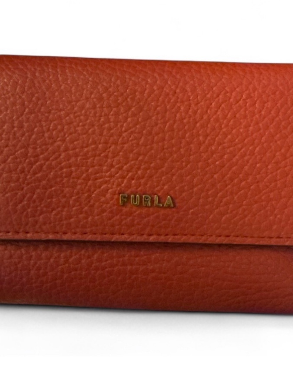 Furla Babylon Chili Oil leather wallet
